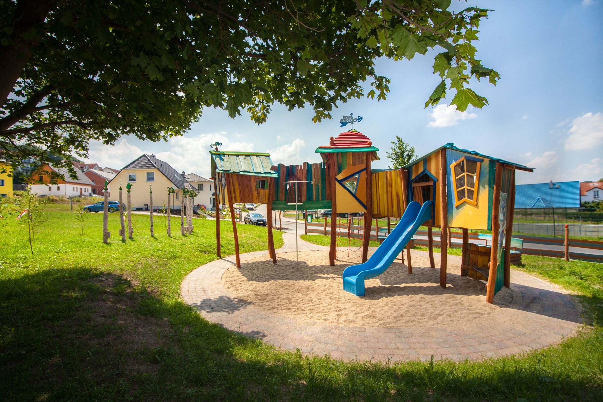 Spielplatz Birkigter Höhe inHolz Tischlerei Freital