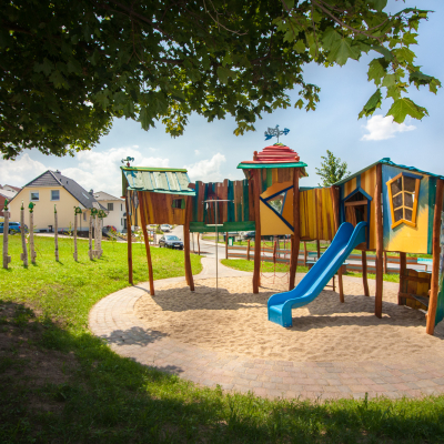 Spielplatz Freital Birkigt Bäume & Natur