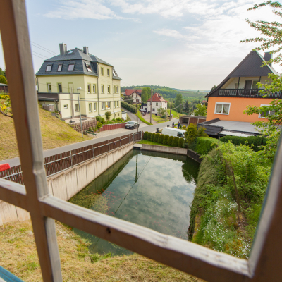 Aussicht vom Spielturm aus