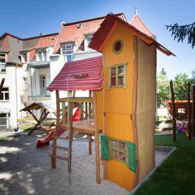 Einweihung Spielplatz Kinderparadies